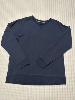 Mack Weldon Navy Crewneck Sweatshirt XL